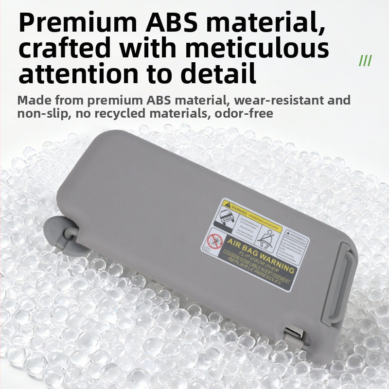 Пара козирки за слънце за Toyota RAV4 (2006-2012) – PVC материал • Монтаж чрез карта • Прост стил