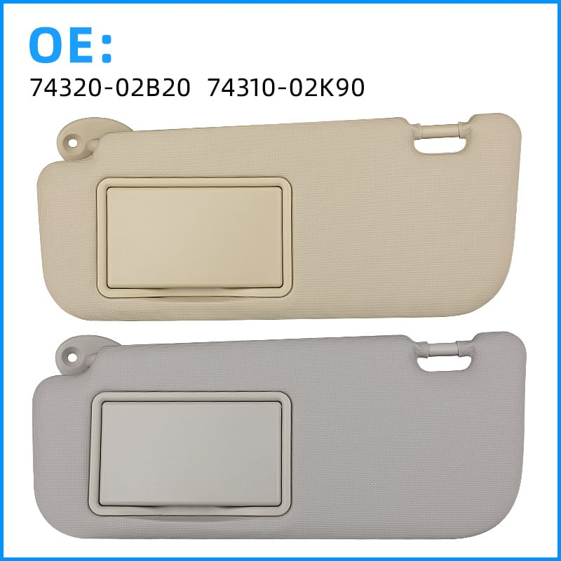 Ηλιοπροστατευτικό κάλυμμα αυτοκινήτου για Toyota Corolla (2014–2018) 74320-02B20 74310-00K90 AB0