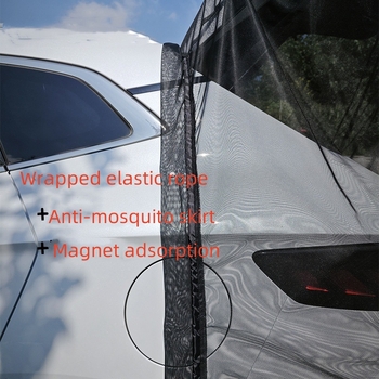 Mrežni poklop stražnjih vrata SUV – zaštita od komaraca, prozračna mreža, viseći način ugradnje