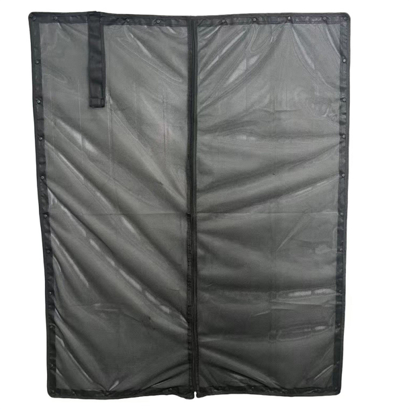 Automobilska mreža protiv komaraca za vrata, prozirna vrsta, viseći tip, universalni model, aluminijska folija, prilagodljivo