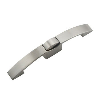 Arc RV κουμπωτή κλειδαριά με χειρολαβή από κράμα ψευδαργύρου, Μοντέλο J25016 — Κλειδαριά ντουλαπιού RV, στυλ Light Luxury, φινίρισμα: πολωμένο χρώμιο / νικέλιο με βούρτσα