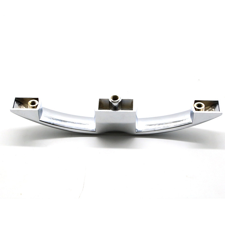 Arc RV κουμπωτή κλειδαριά με χειρολαβή από κράμα ψευδαργύρου, Μοντέλο J25016 — Κλειδαριά ντουλαπιού RV, στυλ Light Luxury, φινίρισμα: πολωμένο χρώμιο / νικέλιο με βούρτσα