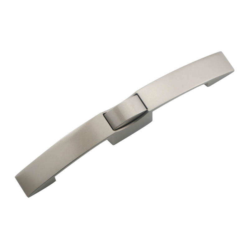 Arc RV κουμπωτή κλειδαριά με χειρολαβή από κράμα ψευδαργύρου, Μοντέλο J25016 — Κλειδαριά ντουλαπιού RV, στυλ Light Luxury, φινίρισμα: πολωμένο χρώμιο / νικέλιο με βούρτσα