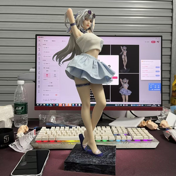 1/4 κλίμακα Βαλκυρία με μαγιό — φιγούρα κοπέλας anime, PVC μοντέλο; Color Box συσκευασία; Κωδικός 2025080501; 3C: Παιχνίδια για άνω των 14+; Ηλικία: 18+