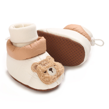 Νήπια Χειμωνιάτικα Παπούτσια: Άνω μέρος από βαμβάκι, Αντιολισθητικά, Ζεστά, 12–36 μήνες (Άνω μέρος από βαμβάκι; Αντιολισθητικά; Ζεστά; Χειμώνας; 12–36 μήνες)