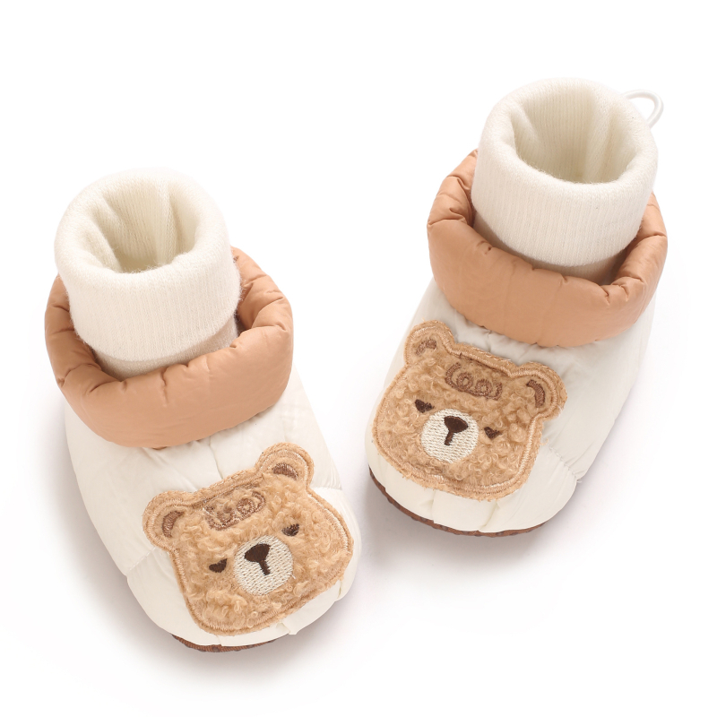 Νήπια Χειμωνιάτικα Παπούτσια: Άνω μέρος από βαμβάκι, Αντιολισθητικά, Ζεστά, 12–36 μήνες (Άνω μέρος από βαμβάκι; Αντιολισθητικά; Ζεστά; Χειμώνας; 12–36 μήνες)