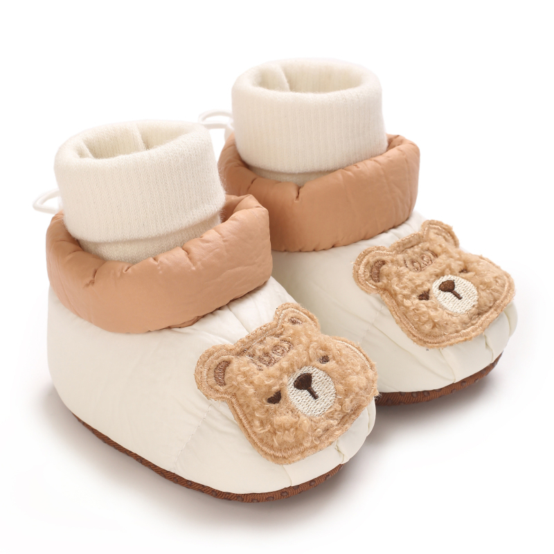Νήπια Χειμωνιάτικα Παπούτσια: Άνω μέρος από βαμβάκι, Αντιολισθητικά, Ζεστά, 12–36 μήνες (Άνω μέρος από βαμβάκι; Αντιολισθητικά; Ζεστά; Χειμώνας; 12–36 μήνες)