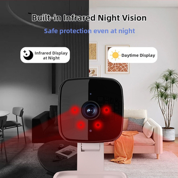 Ασύρματη κάμερα 360° για εσωτερική/εξωτερική χρήση με τηλεκοντρόλ – οριζόντια περιστροφή 0-360°, ταχύτητα 180°/s, κατακόρυφη γωνία 90°, όριο περιστροφής 355°, τροφοδοσία AC110-220V