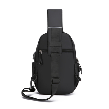 Férfi mellkas táska CK312 – ultra könnyű, kopásálló, gerincvédelem, Oxford anyag