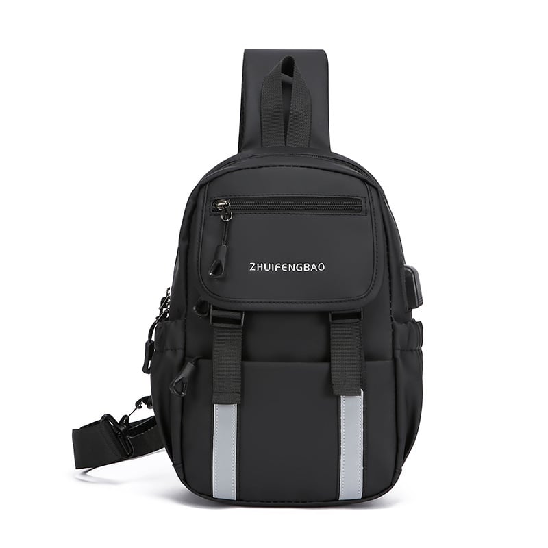 Férfi mellkas táska CK312 – ultra könnyű, kopásálló, gerincvédelem, Oxford anyag