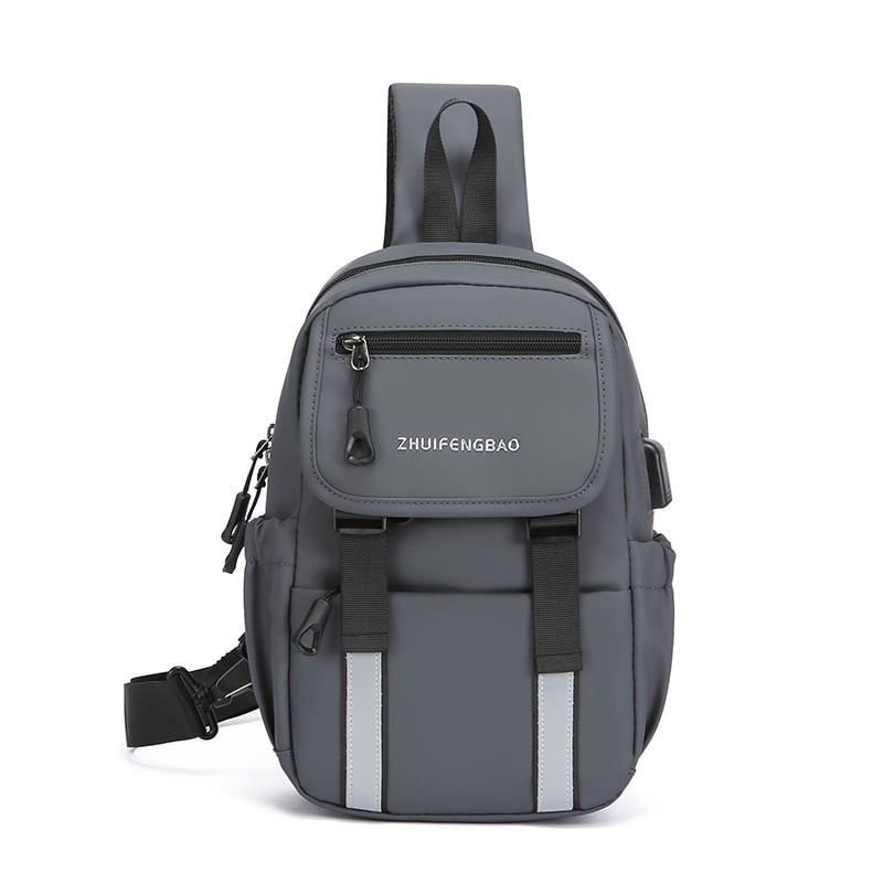 Férfi mellkas táska CK312 – ultra könnyű, kopásálló, gerincvédelem, Oxford anyag