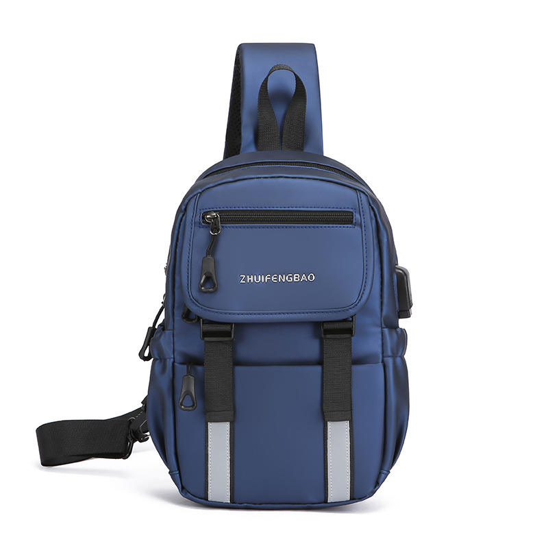 Férfi mellkas táska CK312 – ultra könnyű, kopásálló, gerincvédelem, Oxford anyag