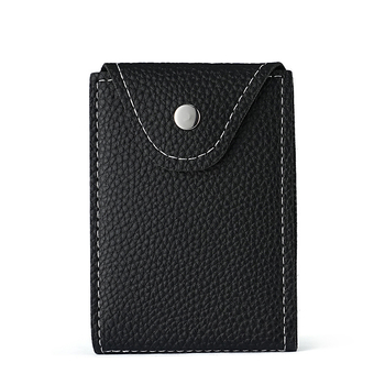 Geustos PU δερμάτινη θήκη για δίπλωμα οδήγησης, unisex, με πολλαπλά διαμερίσματα για κάρτες, αστική απλότητα