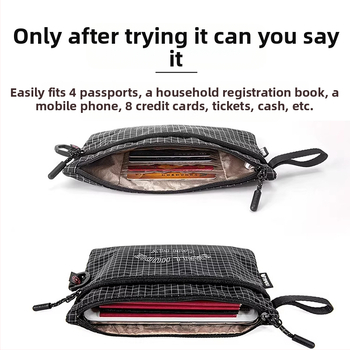 Θήκη διαβατηρίου με κορδόνι για τον λαιμό, προστασία RFID, αντι-κλοπή, πολυλειτουργικός οργανωτής για διαβατήριο και ID