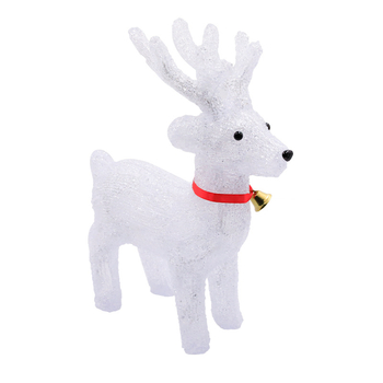 LED акрилен елен декоративна светлина за външен коледен двор, IP65, 220V DC захранване, 300W, управление с бутон