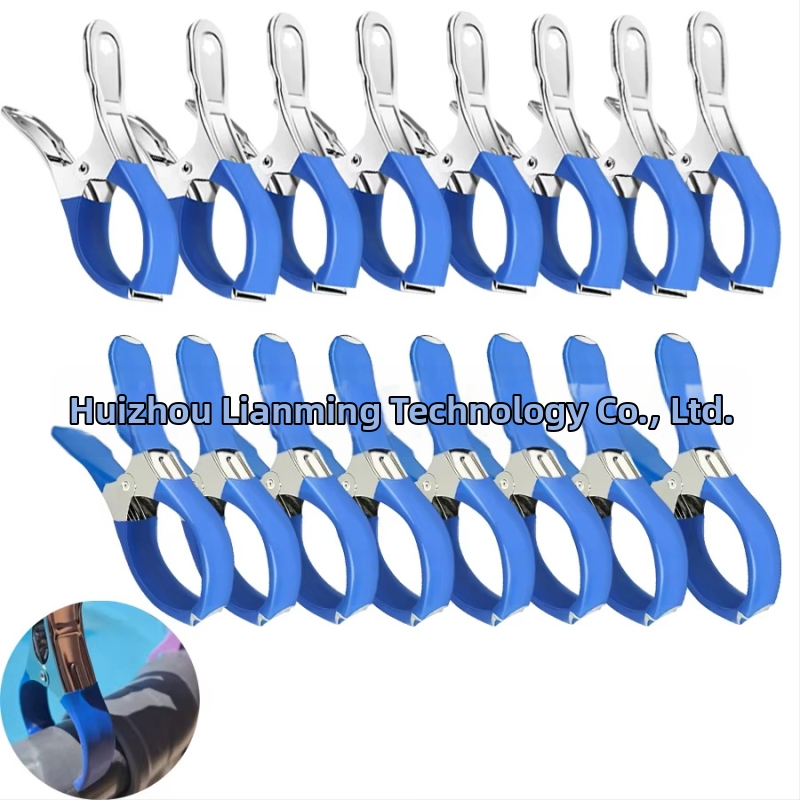 Nerezová oceľová spona na kryt bazéna – ťažká spona pre vonkajšiu inštaláciu (Materiál: Nerezová oceľ; Typ: Spona; Aplikácia: Vetruodolná záhradná spona; Kód: Iné; Export: Áno)