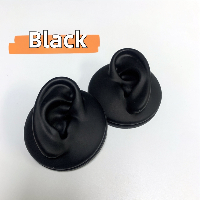 Μοντέλο αυτιού από σιλικόνη για διάτρηση και τατουάζ με βάση επίδειξης (σιλικόνη πλατινένιας ποιότητας; επιλογές προβολής αριστερού ή δεξιού αυτιού)