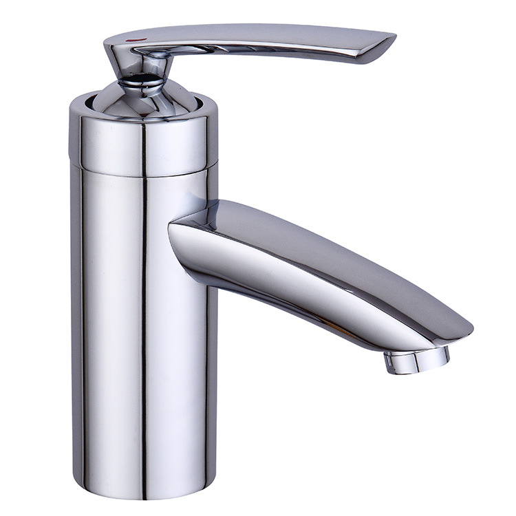 Vario praustuvo maišytuvo su viena skylė, vertikalus montavimas, atidarymas raktu, keraminis čipų vožtuvas