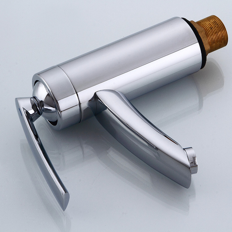 Vario praustuvo maišytuvo su viena skylė, vertikalus montavimas, atidarymas raktu, keraminis čipų vožtuvas