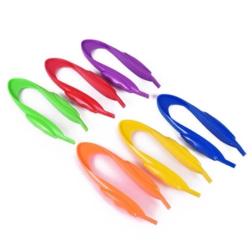 Μοντεσσόρι εκπαιδευτικό παιχνίδι: μεταλλικοί σφιγκτήρες για λεπτή κινητικότητα, σφιγκτήρες για επιστημονικές παρατηρήσεις, ηλικία 0-2 ετών