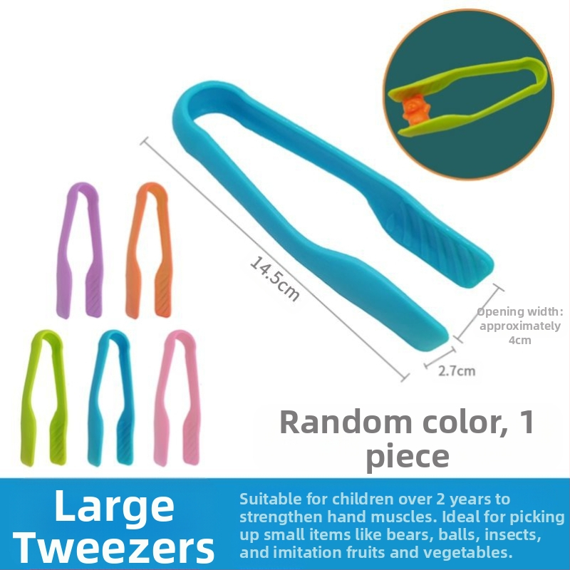 Montessori ugdymo žaislas: metalinės žnyplės smulkiajai motorikai, moksliniams stebėjimams (Kilmė: Pekinas; Amžius: 0-2 metai)