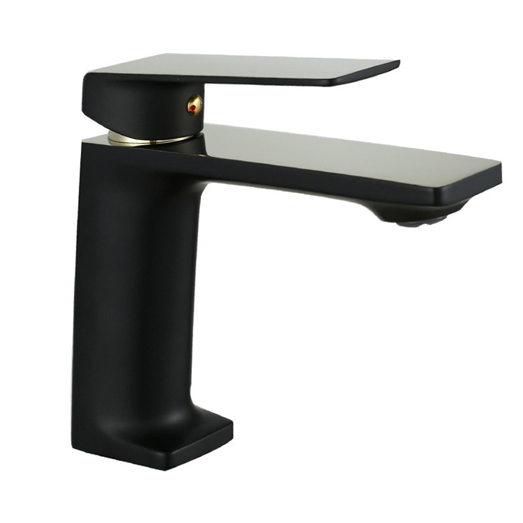 Maišymo čiaupas praustuvui, varinis korpusas, keramikinis vožtuvo šerdis, senovinis elektroplakato paviršius, pakėlimo tipas, vieno jungties