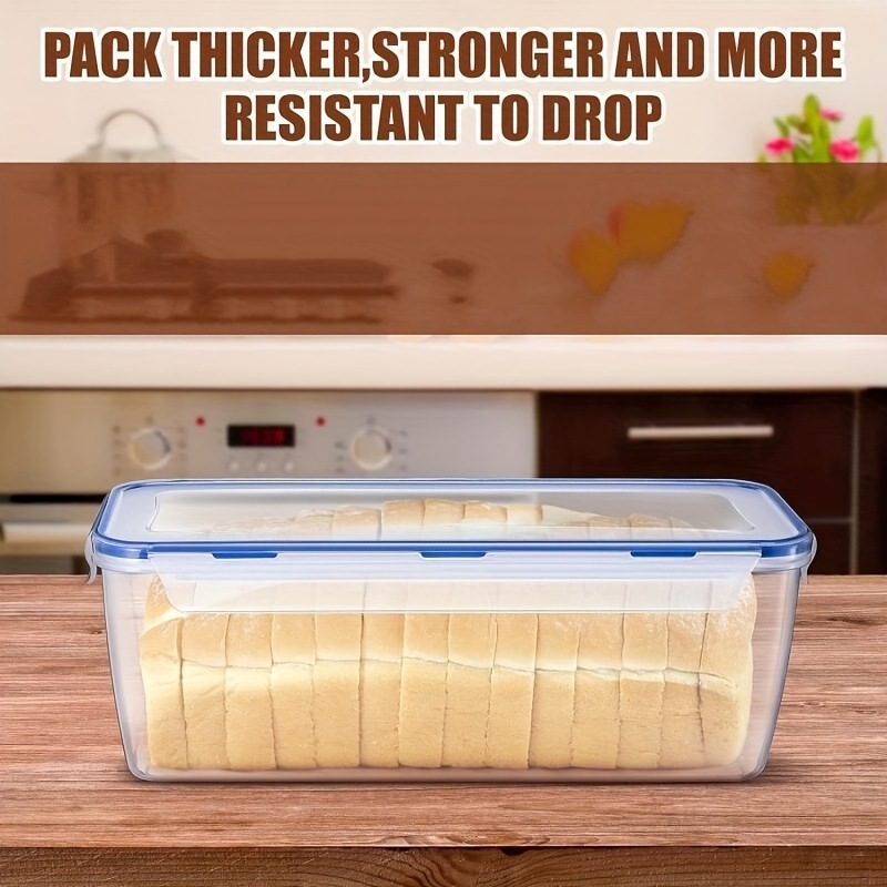 Plastmasas virtuves svaiguma saglabāšanas kārba, kvadrātveida, caurspīdīga, mikroviļņu krāsnij droša, tilpums 1–4 l