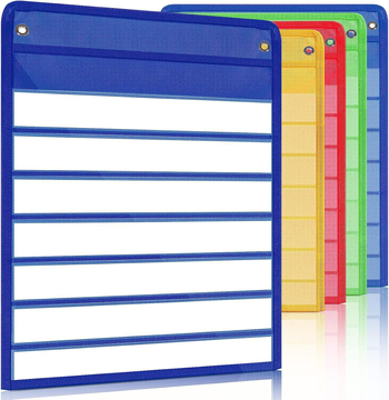 Μαγνητικός πίνακας με τσέπη για την τάξη – ημερήσιο πρόγραμμα, πλαστικό εκπαιδευτικό παιχνίδι για παιδιά 0–3 ετών