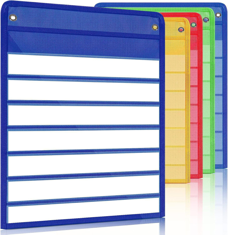 Μαγνητικός πίνακας με τσέπη για την τάξη – ημερήσιο πρόγραμμα, πλαστικό εκπαιδευτικό παιχνίδι για παιδιά 0–3 ετών