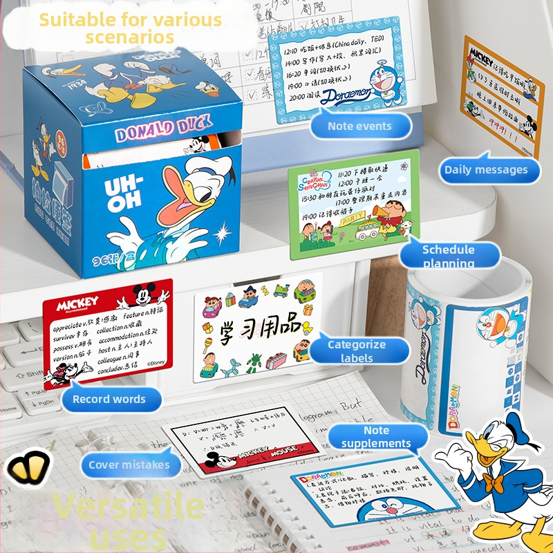 Shin-chan самозалепващи бележки с издърпваща лента – 96 листа, IP лиценз (Shin-chan/Crayon Shin-chan), марка Yoofun, код на продукта YFBLT