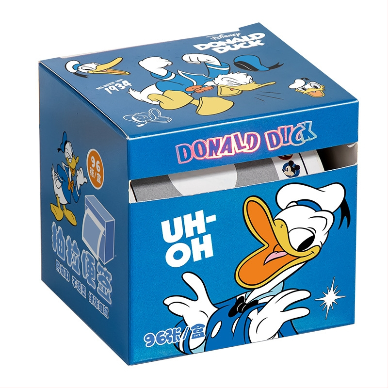 Shin-chan lipnios užrašų kortelės su traukimo juostele – 96 lapai, IP licencijuota (Shin-chan/Crayon Shin-chan), prekinis ženklas Yoofun, produkto numeris YFBLT