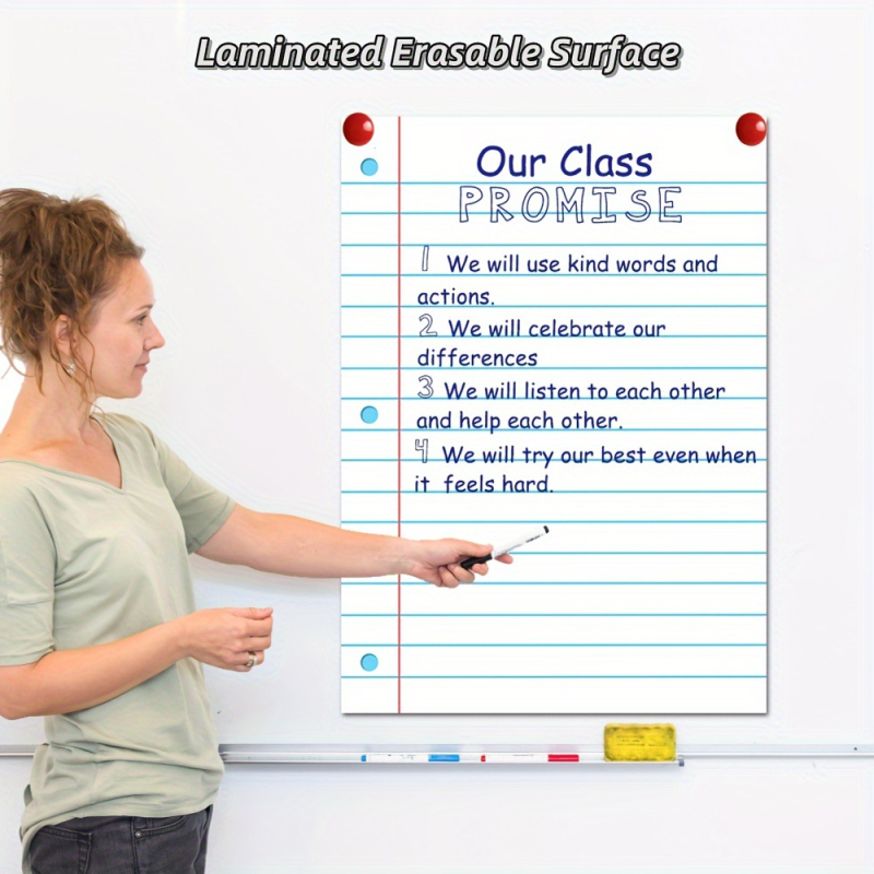 Gao Xue Home Σετ μαγνητικών πόστερ με διαγράψιμο, PVC, μινιμαλιστικό στυλ, συμβατική προδιαγραφή, προσαρμοσμένη επεξεργασία