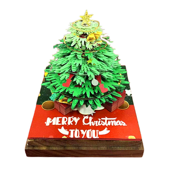 2026 3D papírvágás asztali naptár dísz ragasztós jegyzetek nélkül, papír tégla modell, IP engedély: Nincs