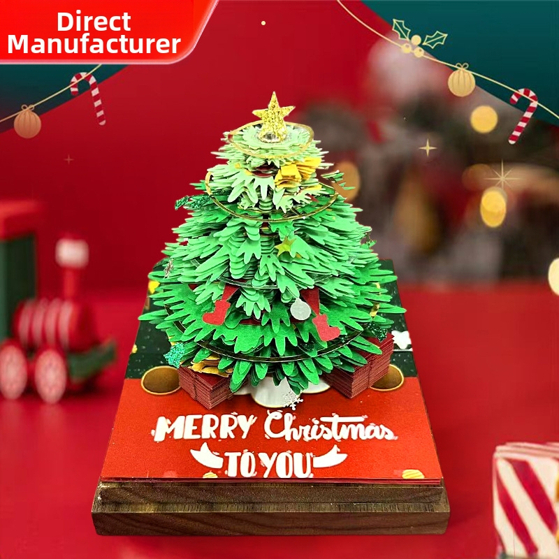 2026 3D papírvágás asztali naptár dísz ragasztós jegyzetek nélkül, papír tégla modell, IP engedély: Nincs