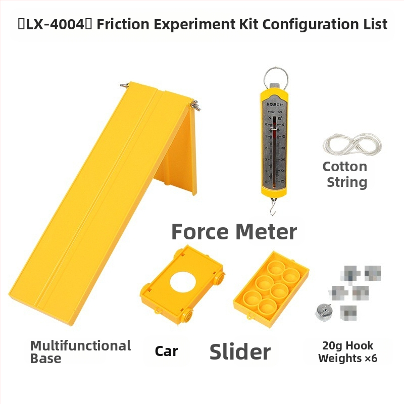 Σετ πειραμάτων Φυσικής: Σύστημα μοχλού-τροχαλίας για πείραμα τριβής, εκπαιδευτικό εργαλείο