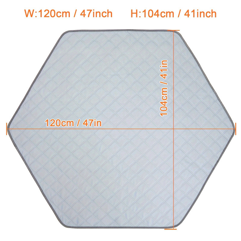 Šešiakampė kilimėlis šunims – keramikinė medžiaga, skirta šunims, plaunamas, sugeriančios, išskirtinis eksportas