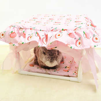 Σκηνή Καταφύγιο για Χάμστερ – Καλοκαίρι και Όλες οι Εποχές, Μοντέλο W4332, Υλικά: Πλαστικό, Πολυεστέρας, PP Βαμβάκι