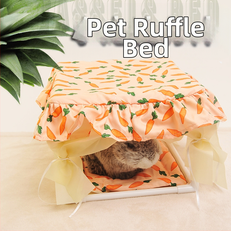 Hamsteris slēptuve telts – vasarai un visiem gadalaikiem, modelis W4332, materiāli: plastmasa, poliesters, PP kokvilna