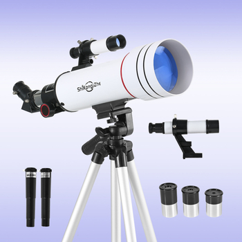Παιδικό εξωτερικό αστρονομικό τηλεσκόπιο 70 mm με υψηλή μεγέθυνση και HD οπτική