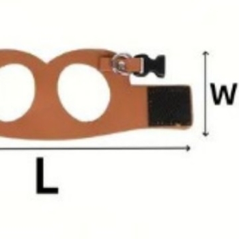 Σετ ιμάντων και σχοινιού για κουνέλια και σκίουρους — ιμάντες στήθους-πλάτης με προστασία από δάγκωμα και πνιγμό