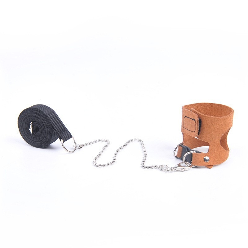 Σετ ιμάντων και σχοινιού για κουνέλια και σκίουρους — ιμάντες στήθους-πλάτης με προστασία από δάγκωμα και πνιγμό