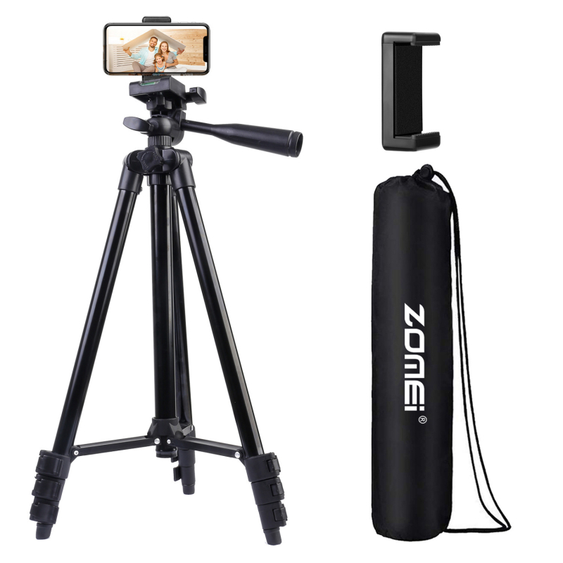 YT53 τρίποδο από αλουμίνιο, 4 τμήματα, φορτίο 2–5 kg, κεφαλή PTZ 3D, πλάκα γρήγορης απελευθέρωσης