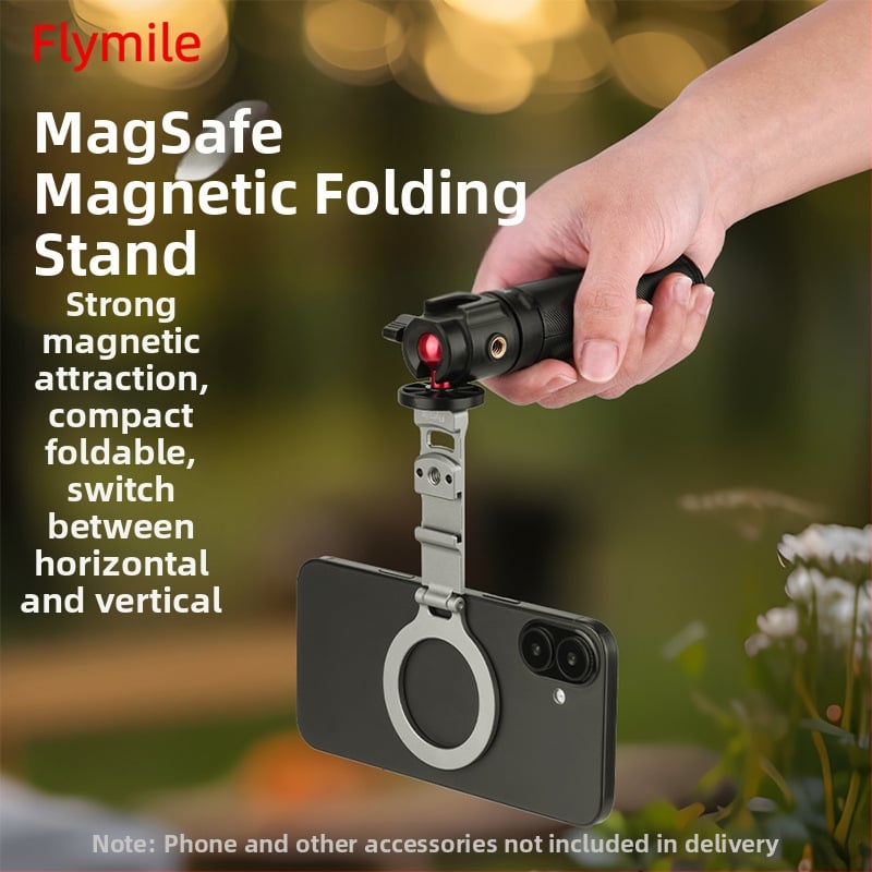 Μαγνητική αναδιπλούμενη βάση για κινητό MagSafe, με 1/4 ιντσών βίδωμα, κράμα αλουμινίου, 48,3 g, MB014