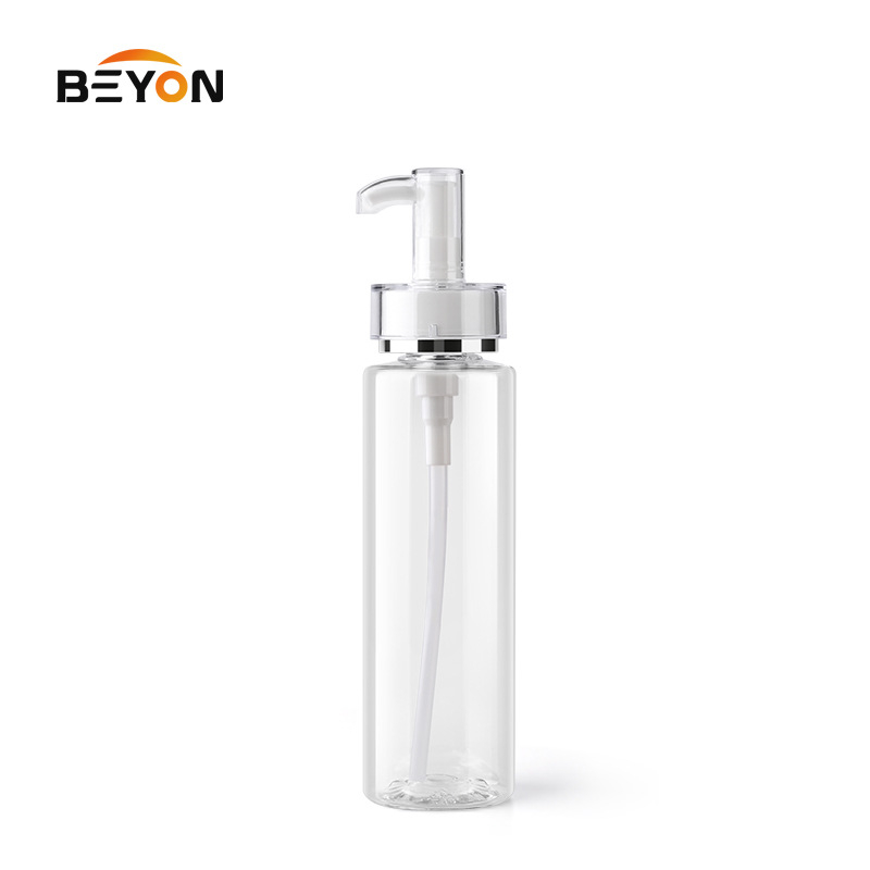 PET козметична бутилка, формирана чрез Blow molding, горло 24/410, капацитет 240 ml, многофункционална бутилка за козметика