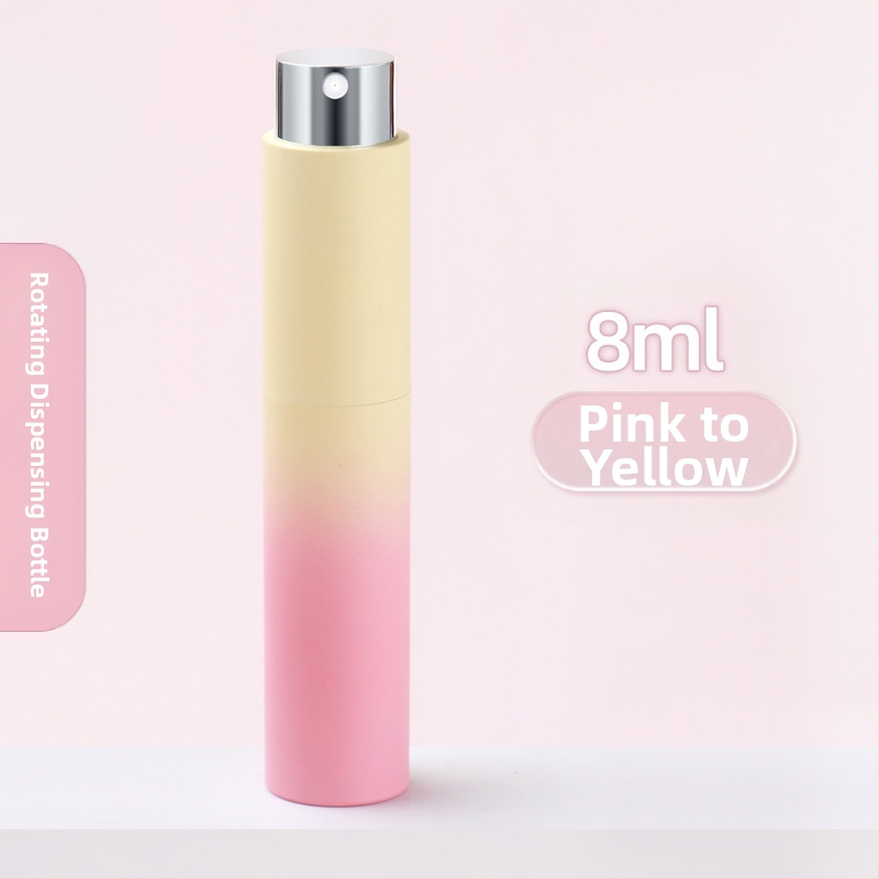 Sticlă de reumplere parfum - atomizor portabil de lux pentru călătorii, pulverizare fină rotativă - Utilizare universală - SKU qwt-981; Fabricat în China; Nu este importat; Piața principală: China