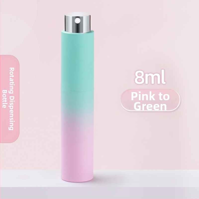 Sticlă de reumplere parfum - atomizor portabil de lux pentru călătorii, pulverizare fină rotativă - Utilizare universală - SKU qwt-981; Fabricat în China; Nu este importat; Piața principală: China