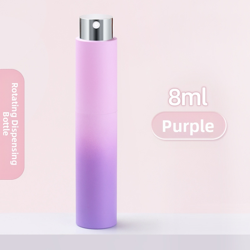 Sticlă de reumplere parfum - atomizor portabil de lux pentru călătorii, pulverizare fină rotativă - Utilizare universală - SKU qwt-981; Fabricat în China; Nu este importat; Piața principală: China