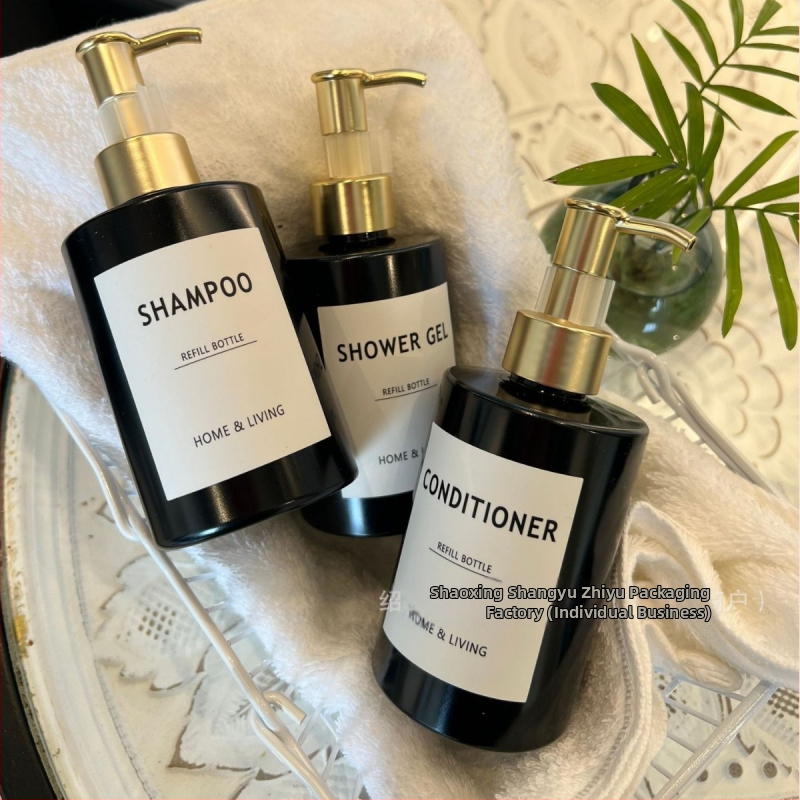 200ml цилиндрична бутилка за пътуване, Craftsmanship марка, PET, Blow molding, ниво на опаковка 3, AJ200ml