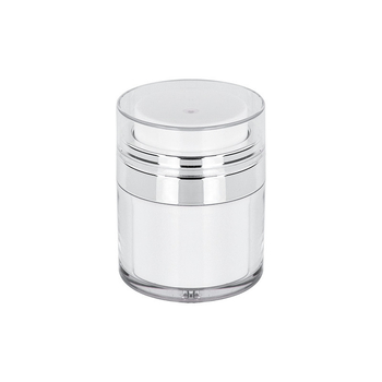 ABS δοχείο κρέμας σε κενό με πιεστικό διανομέα αέρα για περιποίηση προσώπου, μοντέλο qwt-1871, φορητή φιάλη δοκιμών ταξιδιού