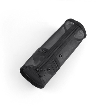 Кутия за четки за грим с голям капацитет, мрежест материал, за домашно съхранение, неутрален/унсекс, стил Международен тренд